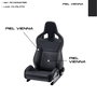 Recaro Sportster CS Piel Vienna Negro con Calefacción - Lado Copiloto
