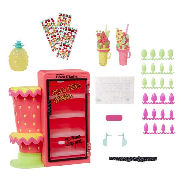 L.O.L. Surprise! OMG Sweet Nails con Tienda de Frutas Pinky Pops