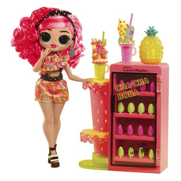 L.O.L. Surprise! OMG Sweet Nails con Tienda de Frutas Pinky Pops