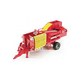 bruder Grimme SE 75-30 Kartoffelvollernter con 80 imitaciones de patatas