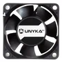 Unykach Ventilador Server 60mm Doble Bola Negro