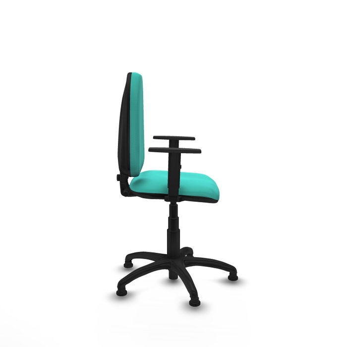 PIQUERAS Y CRESPO Silla de oficina Aýna Turquesa con Brazos 1D PIQUERAS Y CRESPO Silla de oficina Aýna Turquesa con Brazos 1D