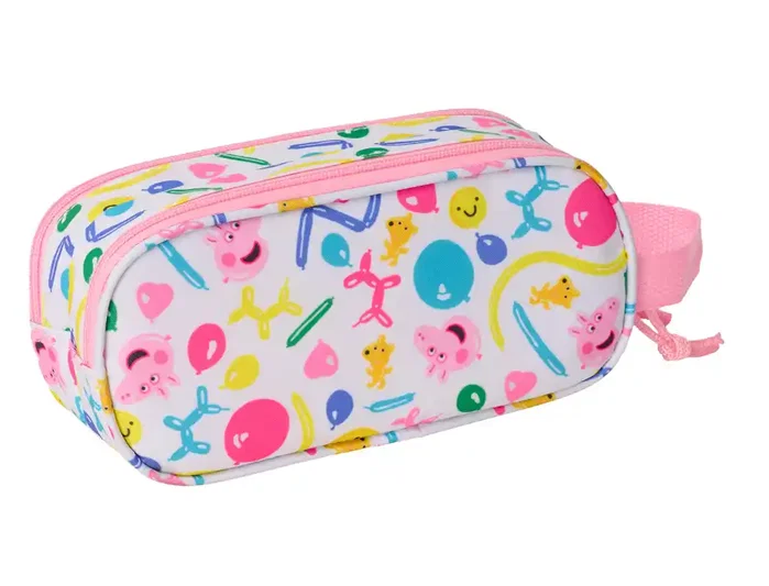 Safta Portatodo Doble 3D Peppa Pig
