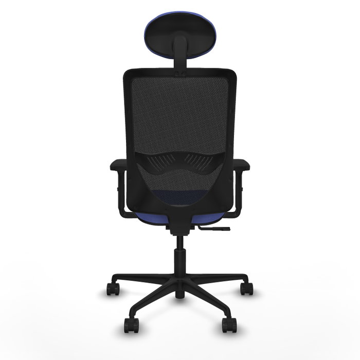 PIQUERAS Y CRESPO Silla de oficina Zulema, Mecanismo Sincro, Azul claro/Negro PIQUERAS Y CRESPO Silla de oficina Zulema, Mecanismo Sincro, Azul claro/Negro