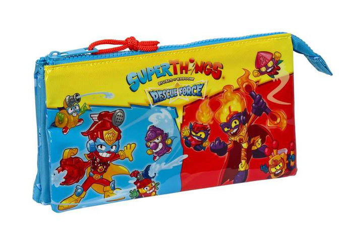 Safta Portatodo Triple Superthings Rescue Force Azul Safta Portatodo Triple Superthings Rescue Force Azul