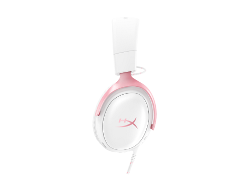 HyperX Auriculares Gaming Cloud III White-Pink 9W1Q4AA para PC PS5 PS4 Xbox Switch Móviles