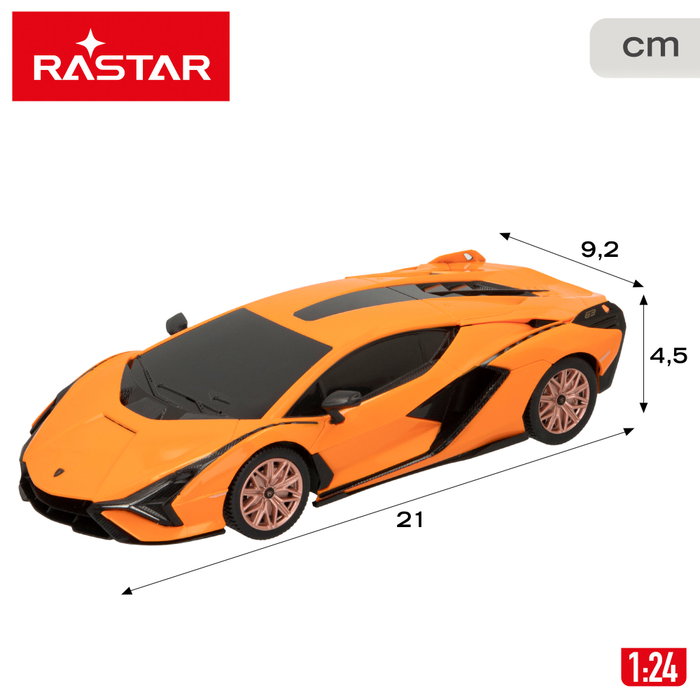 RASTAR Lamborghini Sián FKP 37 1:24 Rojo RASTAR Lamborghini Sián FKP 37 1:24 Rojo