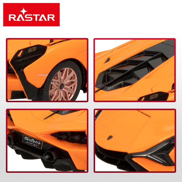 RASTAR Lamborghini Sián FKP 37 1:24 Rojo RASTAR Lamborghini Sián FKP 37 1:24 Rojo