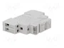 FINDER Relé de instalación biestable 24V DC 16A NA x2 Serie 20.28