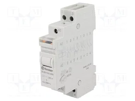 FINDER Relé de instalación biestable 24V DC 16A NA x2 Serie 20.28