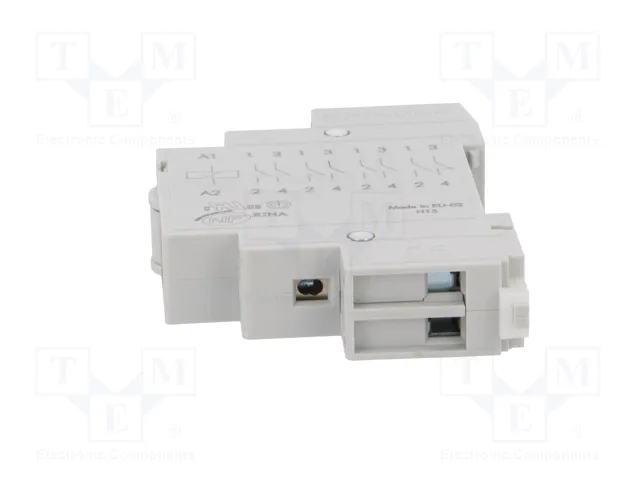 FINDER Relé de instalación biestable 24V DC 16A NA x2 Serie 20.28
