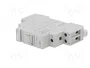 FINDER Relé de instalación biestable 24V DC 16A NA x2 Serie 20.28