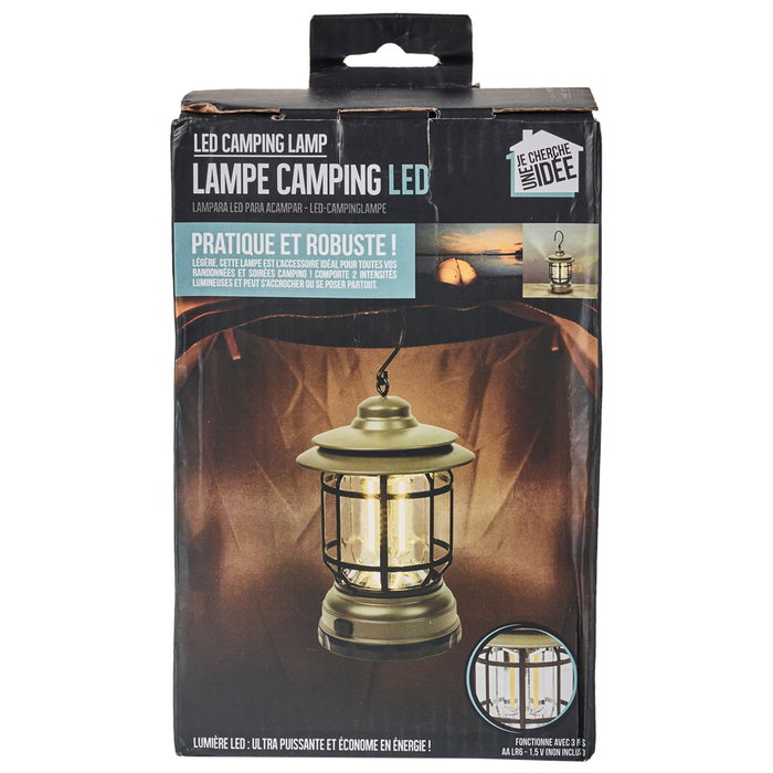 Je cherche une Idee Lámpara Farolillo Camping Pilas AA