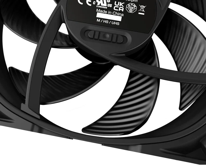 be quiet! SILENT WINGS PRO 4 BL098 Ventilador PC 120mm PWM, 3000 RPM, 142.5 m³/h, 36.9 dB, FDB, Negro, 1 Unidad