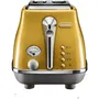 Delonghi DEL8004399762732 Tostadora 2 rebanadas 900W Tostadora 3 funciones Calentador de repostería incluido Amarillo
