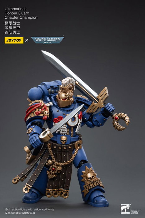 Warhammer 40k Figura 1/18 Ultramarines Honour Guard Chapter Champion 12 cm Warhammer 40k Figura 1/18 Ultramarines Honour Guard Chapter Champion 12 cm