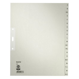 LEITZ Registro para archivador formato completo A-Z DIN A4 ancho extra