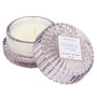 Home Deco Factory Vela en Tarro de Cristal Tallado