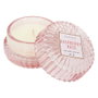Home Deco Factory Vela en Tarro de Cristal Tallado