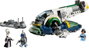 LEGO Star Wars 75433 Nave Estelar de Jango Fett con 3 minifiguras, 707 piezas inevitablemente detallada de El Ataque de los Clones
