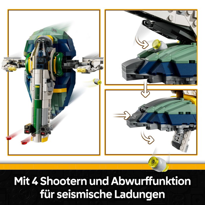 LEGO Star Wars Nave Estelar de Jango Fett 75433 LEGO Star Wars Nave Estelar de Jango Fett 75433