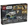 LEGO Star Wars 75433 Nave Estelar de Jango Fett con 3 minifiguras, 707 piezas inevitablemente detallada de El Ataque de los Clones