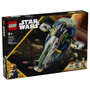 LEGO Star Wars 75433 Nave Estelar de Jango Fett con 3 minifiguras, 707 piezas inevitablemente detallada de El Ataque de los Clones