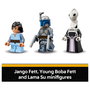 LEGO Star Wars 75433 Nave Estelar de Jango Fett con 3 minifiguras, 707 piezas inevitablemente detallada de El Ataque de los Clones