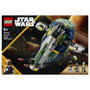 LEGO Star Wars 75433 Nave Estelar de Jango Fett con 3 minifiguras, 707 piezas inevitablemente detallada de El Ataque de los Clones
