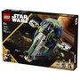 LEGO Star Wars 75433 Nave Estelar de Jango Fett con 3 minifiguras, 707 piezas inevitablemente detallada de El Ataque de los Clones