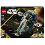 LEGO Star Wars 75433 Nave Estelar de Jango Fett con 3 minifiguras, 707 piezas inevitablemente detallada de El Ataque de los Clones