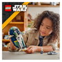 LEGO Star Wars 75433 Nave Estelar de Jango Fett con 3 minifiguras, 707 piezas inevitablemente detallada de El Ataque de los Clones