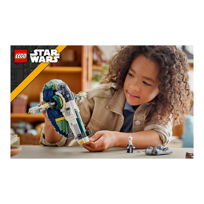 LEGO Star Wars 75433 Nave Estelar de Jango Fett con 3 minifiguras, 707 piezas inevitablemente detallada de El Ataque de los Clones LEGO Star Wars 75433 Nave Estelar de Jango Fett con 3 minifiguras, 707 piezas inevitablemente detallada de El Ataque de los Clones