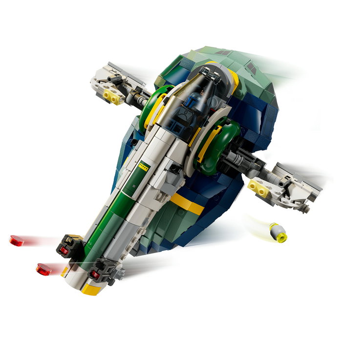LEGO Star Wars 75433 Nave Estelar de Jango Fett con 3 minifiguras, 707 piezas inevitablemente detallada de El Ataque de los Clones LEGO Star Wars 75433 Nave Estelar de Jango Fett con 3 minifiguras, 707 piezas inevitablemente detallada de El Ataque de los Clones