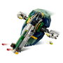 LEGO Star Wars 75433 Nave Estelar de Jango Fett con 3 minifiguras, 707 piezas inevitablemente detallada de El Ataque de los Clones
