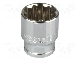 PROLINE Llave de vaso de 29mm de 12 ángulos con encaje de 1/2 polgada