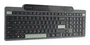 Lenovo Teclado Bluetooth Inalámbrico Autocargable Solar ES 172 - Español, Negro/Verde, 109 Teclas, Layout Completo, Conexión Multi-Dispositivo, Windows 10/11