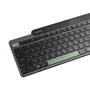 Lenovo Teclado Bluetooth Inalámbrico Autocargable Solar ES 172 - Español, Negro/Verde, 109 Teclas, Layout Completo, Conexión Multi-Dispositivo, Windows 10/11