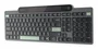 Lenovo Teclado Bluetooth Inalámbrico Autocargable Solar ES 172 - Español, Negro/Verde, 109 Teclas, Layout Completo, Conexión Multi-Dispositivo, Windows 10/11