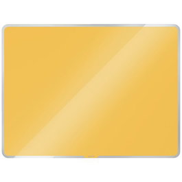 LEITZ Pizarra Magnética de Cristal Cosy 60x40 cm Amarillo