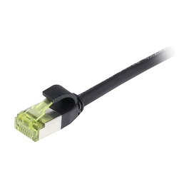 Synergy21 Cable de Red RJ45 Patch Cord CAT6A 0.5m S-STP(S/FTP) 500Mhz 28AWG LSZH Negro - Referencia: Synergy21