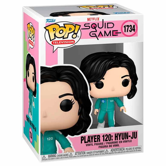 Funko POP! Television Squid Game Player 120: Hyun-ju Figura de Vinilo Funko POP! Television Squid Game Player 120: Hyun-ju Figura de Vinilo