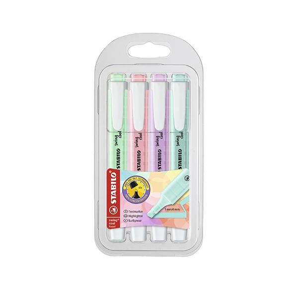 Stabilo Swing Cool Pastel Surtidos 4 Unidades