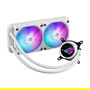 ASUS ROG Strix LC III 240 ARGB White Edition Kit Refrigeración Líquida 240mm Blanco Iluminación LED