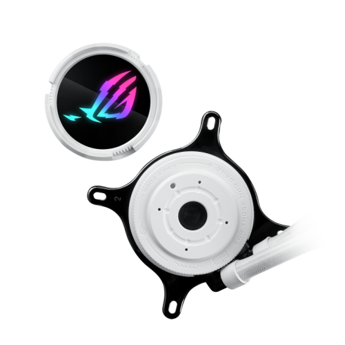 ASUS ROG Strix LC III 240 ARGB White Edition Kit Refrigeración Líquida 12 cm Blanco ASUS ROG Strix LC III 240 ARGB White Edition Kit Refrigeración Líquida 12 cm Blanco