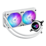 ASUS ROG Strix LC III 240 ARGB White Edition Kit Refrigeración Líquida 12 cm Blanco