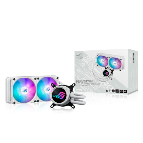ASUS ROG Strix LC III 240 ARGB White Edition Kit Refrigeración Líquida 12 cm Blanco ASUS ROG Strix LC III 240 ARGB White Edition Kit Refrigeración Líquida 12 cm Blanco
