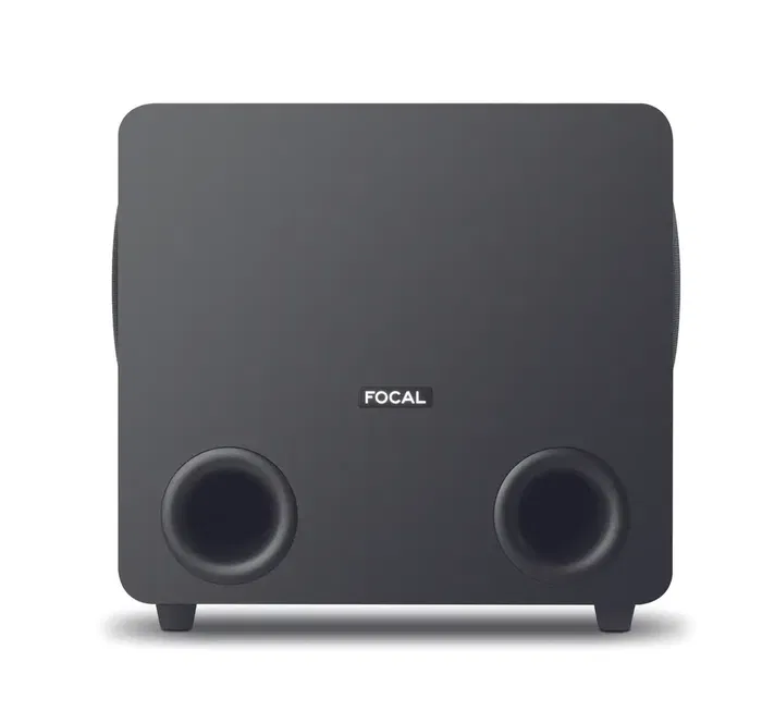 FOCAL Sub One Amplificador Subwoofer Clase D 2x100W RMS Doble Woofer 8" Fibra de Carbono Respuesta 32Hz-120Hz SPL 114dB.