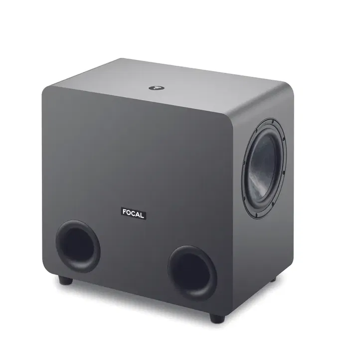FOCAL Sub One Amplificador Subwoofer Clase D 2x100W RMS Doble Woofer 8" Fibra de Carbono Respuesta 32Hz-120Hz SPL 114dB.