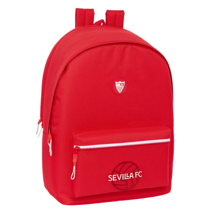 Mochila para Portátil y Tablet con Salida USB Sevilla Fútbol Club Rojo 31 x 44 x 18 cm Mochila para Portátil y Tablet con Salida USB Sevilla Fútbol Club Rojo 31 x 44 x 18 cm
